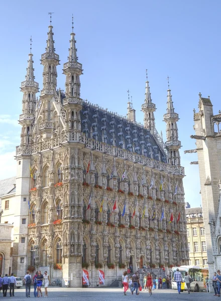 Stadhuis in leuven, België — Stockfoto