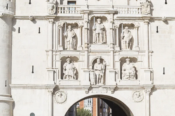 Detalles de Arco de Santa Maria, Burgos —  Fotos de Stock