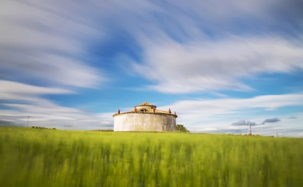 Négyzet alakú dovecote — Stock Fotó