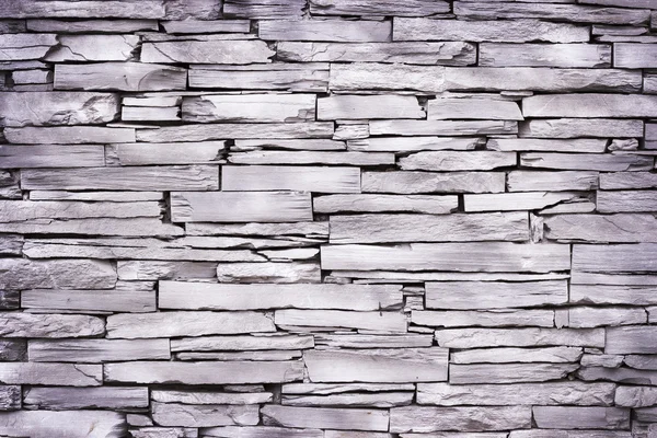 Rustikální břidlicové kamenná zeď — Stock fotografie