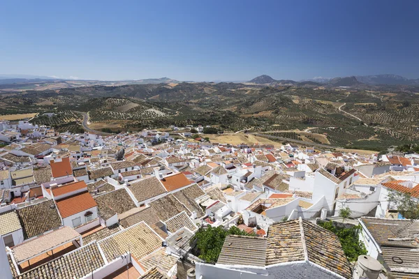 Stad Olvera, Spanje — Stockfoto