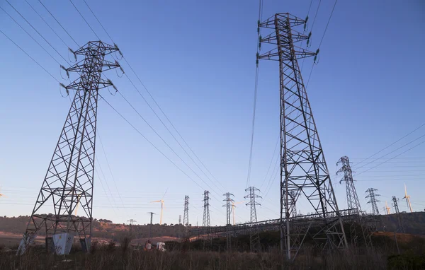 Pilões elétricos com — Fotografia de Stock