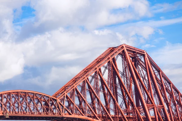 Forth Railway Bridge em Edimburgo, Escócia — Fotografia de Stock