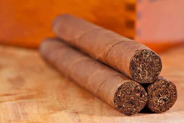 Genuine Cuban cigars — Stock Photo, Image