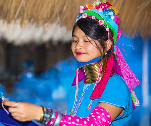 Karen tribal girl — Stock Photo, Image