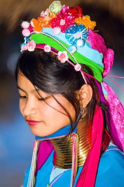 Karen tribal girl — Stock Photo, Image