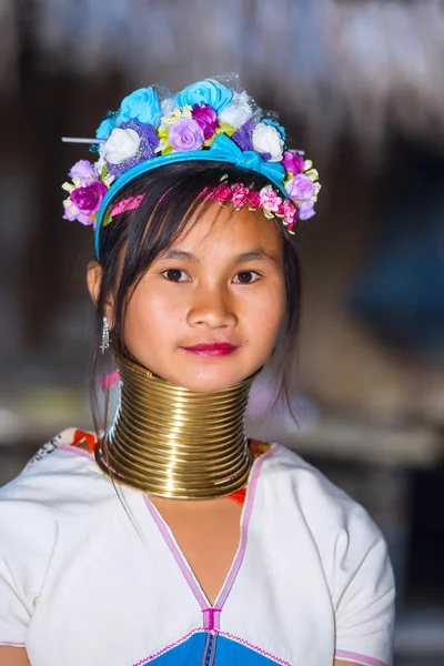 Karen tribal girl — Stock Photo, Image