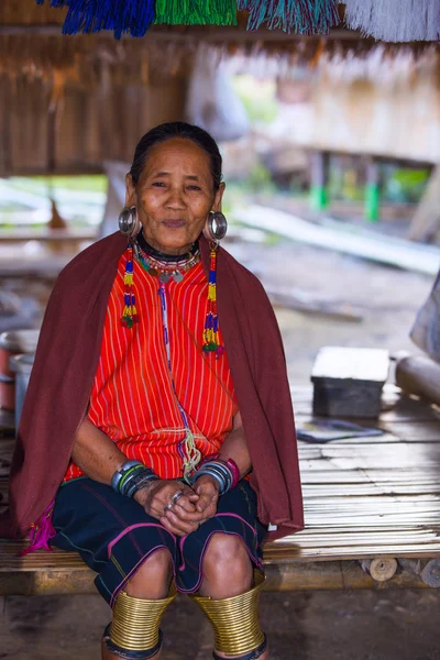 Karen tribal woman — Stock Photo, Image