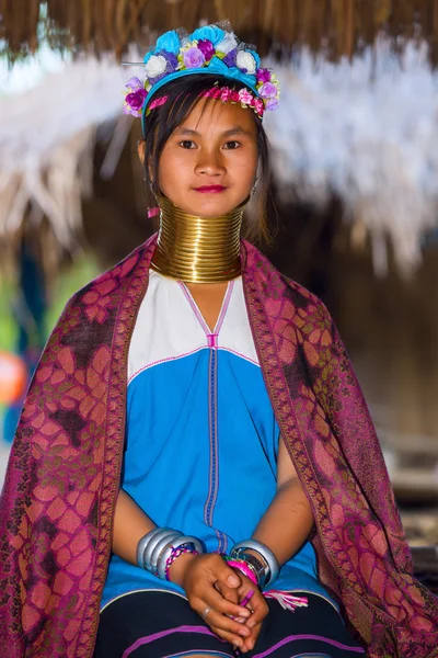 Karen tribal girl — Stock Photo, Image