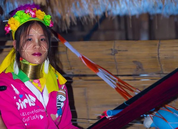 Karen tribal girl — Stock Photo, Image