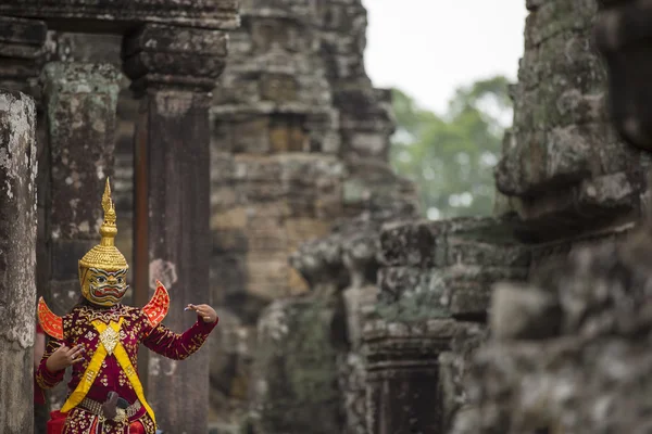 Hindu deity gestures with hands — Stock Photo, Image