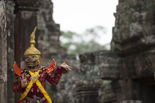 Hindu deity gestures with hands — Stock Photo, Image