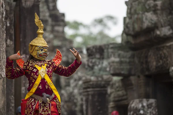 Hindu deity gestures with hands — Stock Photo, Image