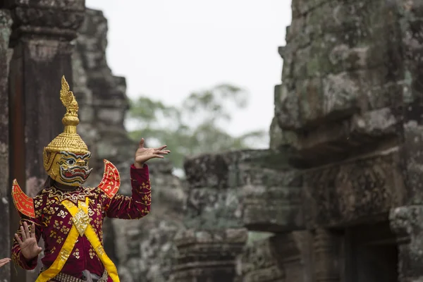 Hindu deity gestures with hands — Stock Photo, Image