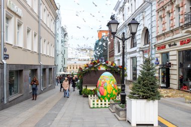 Moskova sokak Festivali, Paskalya hazırlıkları