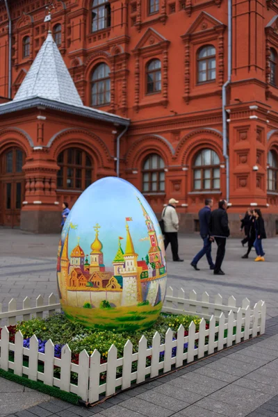 Moskauer Straßenfest, Vorbereitungen für Ostern — Stockfoto