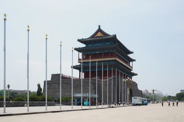 BEIJING, CHINA - 18 DE MAYO DE 2016: Plaza de Tiananmen - el tercero de l — Foto de Stock