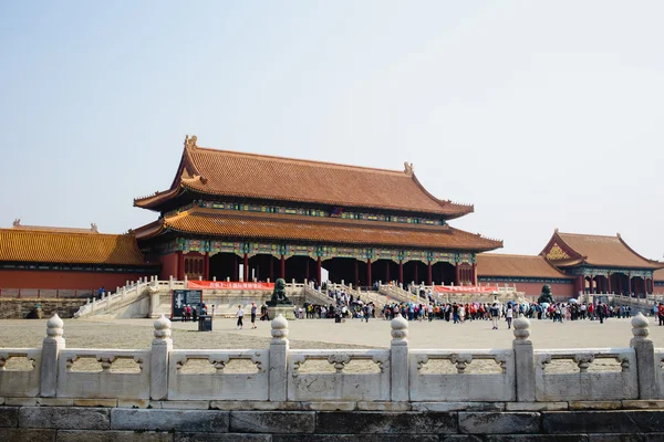 Pékin, Chine - 19 mai 2016 : Beaucoup de gens visitent famo — Photo