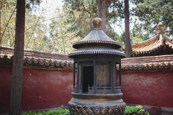 Architektura w szczegóły w Chiny Beijing Forbidden city — Zdjęcie stockowe