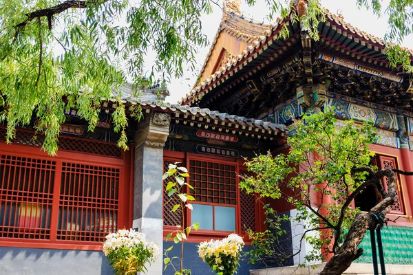 Templo de Lama, Pequim, China — Fotografia de Stock