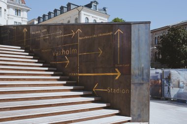 Stokholm Merkez sokaklarında