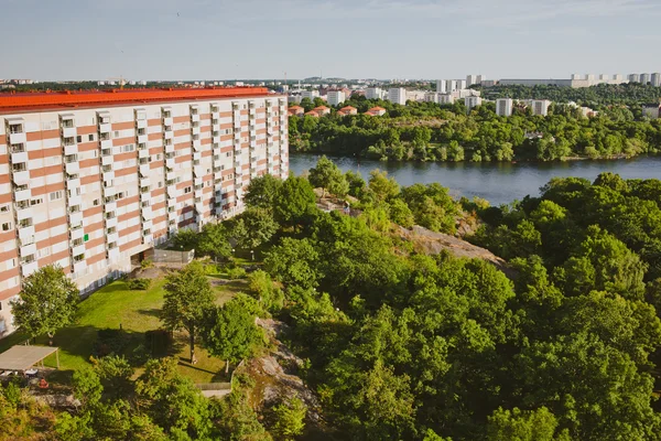 stock image Stockholm- capital of Sweden, sity central view