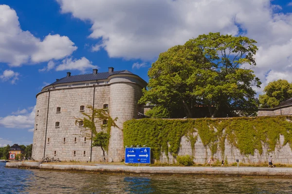 Vaxholm fortress, Stockholm archipelago, Sweden — Stock Photo, Image