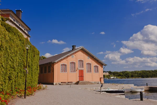 Fortaleza de Vaxholm, archipiélago de Estocolmo, Suecia — Foto de Stock