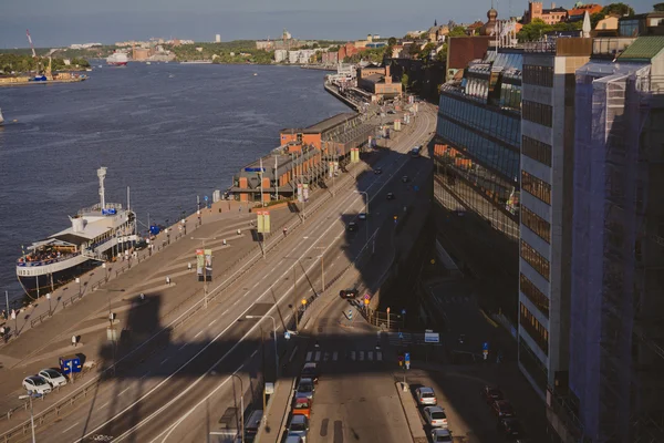 Stockholm - capitale de la Suède, vue centrale, Europe du Nord — Photo