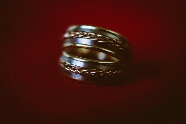 Anillos de boda — Foto de Stock