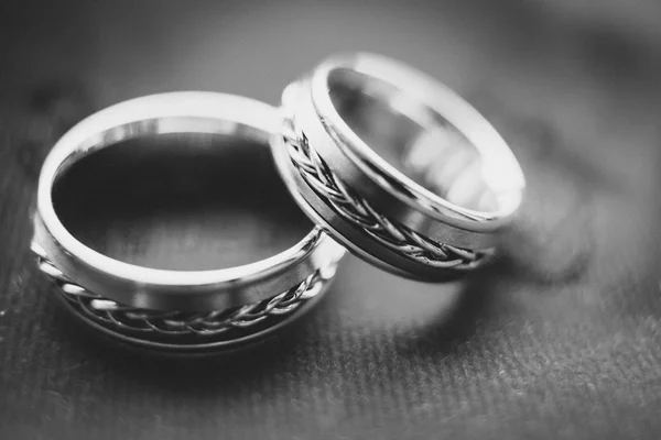 Wedding rings Stock Photo