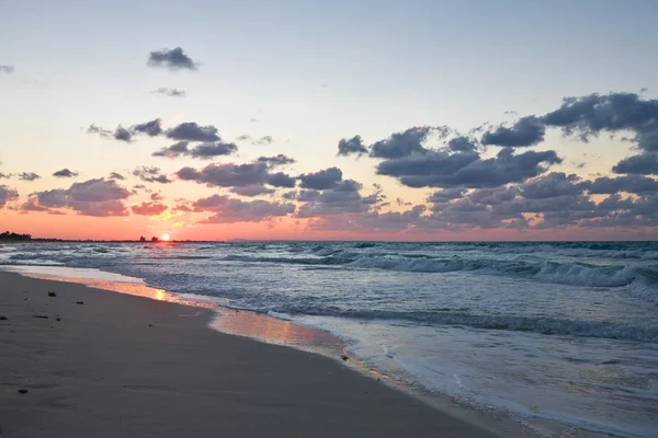 Varadero, Küba'da günbatımı