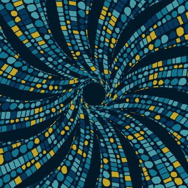 El çizimi vektör illüstrasyonu. 