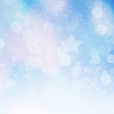 Kış arkaplanının soyut arkaplanı bokeh 