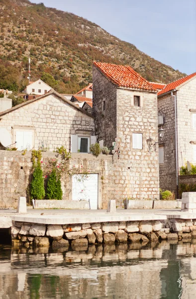 Perast, Kotor bay, Montenegro, Adriatic sea. Royalty Free Stock Images