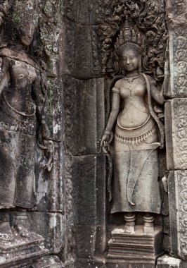 Angkor Watt tapınağın karmaşık, Kamboçya mimari detaylar