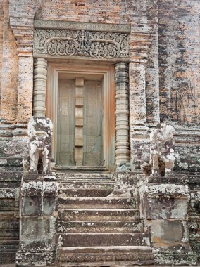 Angkor Watt tapınağın karmaşık, Kamboçya mimari detaylar