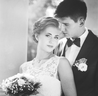 çekici gelin ve damat, düğünü