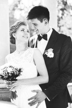 çekici gelin ve damat, düğünü