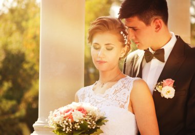 çekici gelin ve damat, düğünü