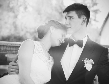 çekici gelin ve damat, düğünü