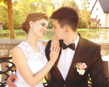 çekici gelin ve damat, düğünü