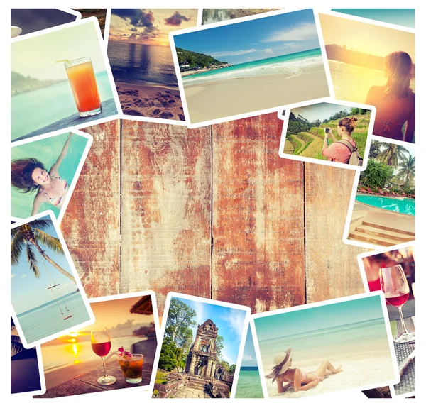 Hermoso collage de vacaciones —  Fotos de Stock