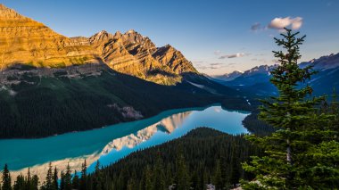 Sunrise Peyto Gölü, Banff Ulusal Parkı