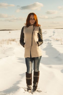 gün batımında selfie