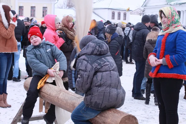 Maslenitsa semester — Stockfoto