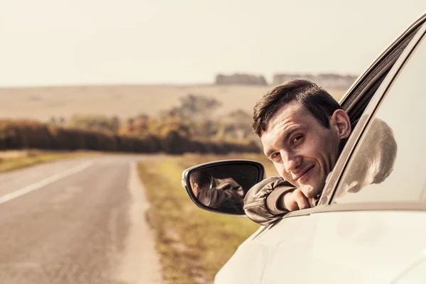 The man on the road — Stock Photo, Image