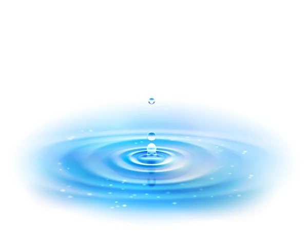 Goutte d'eau. Illustration vectorielle, eps10 . — Image vectorielle