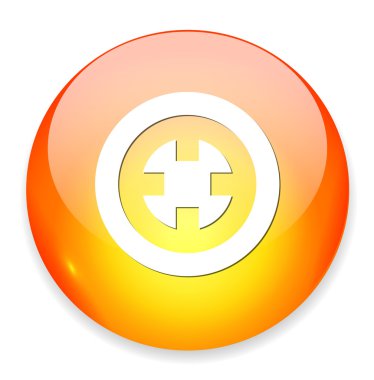 Hedef web simgesi cam