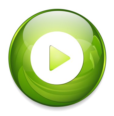 düğme web simgesi oynamak